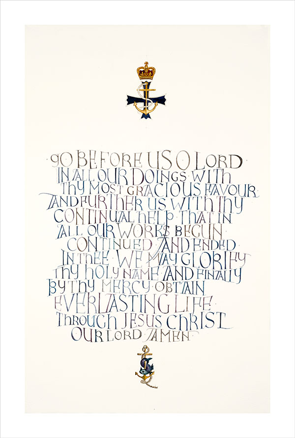 Naval Collection calligraphy designs